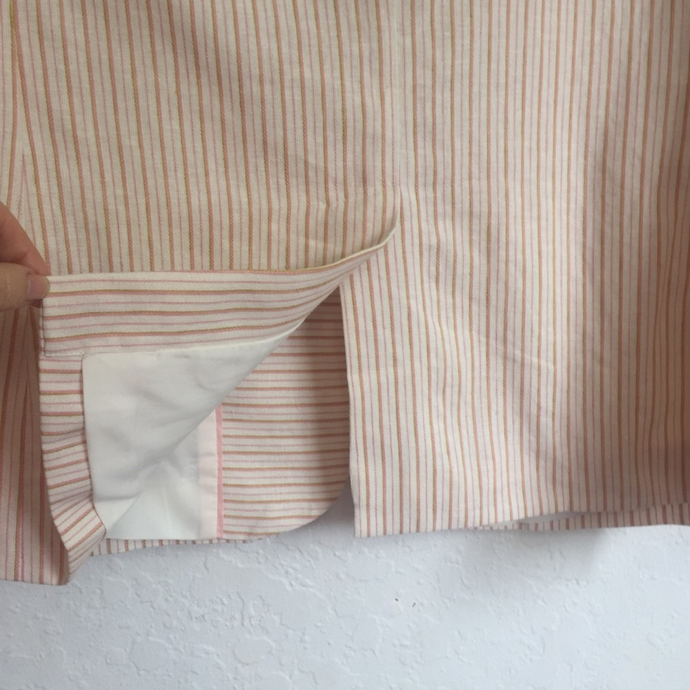 Ted Baker ALTAA Striped Linen Blend Blazer… - Picture 10 of 13
